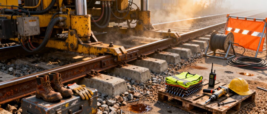 Treballs de construcció i manteniment de vies fèrries 20h