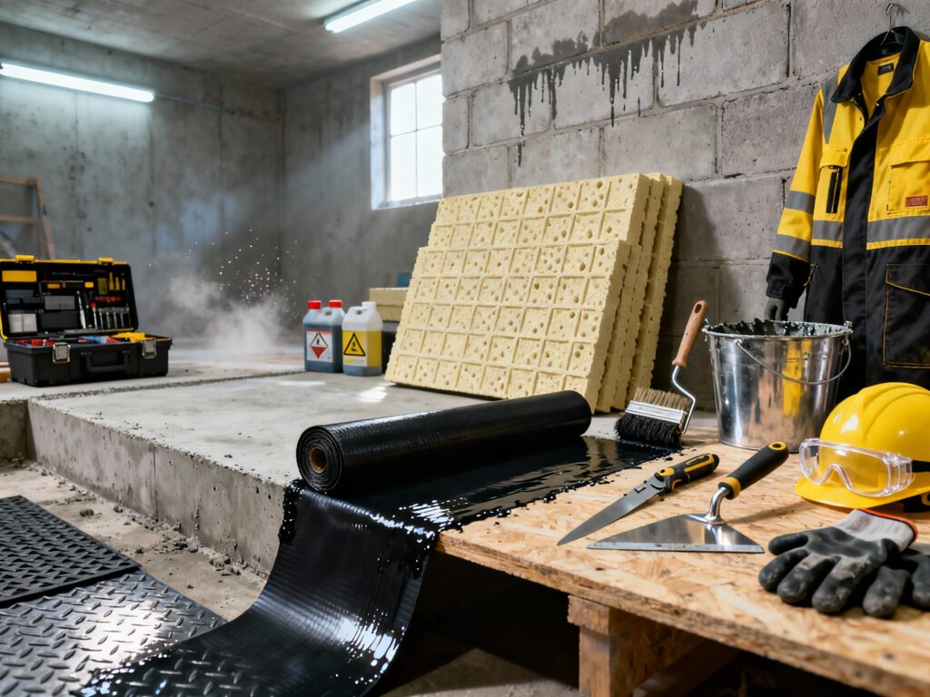 Treballs d'aïllament i impermeabilització 20h