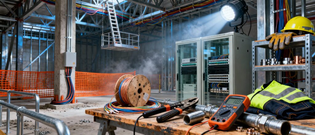 Treballs en d'instal·lacions de telecomunicacions 6h