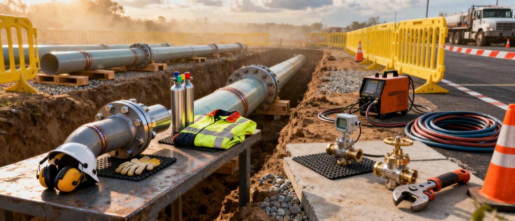 C.22 - Treballs en gasoductes i xarxes de distribució de gasos combustibles 20h