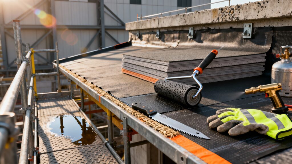 Col·locació de materials de cobriment 20h