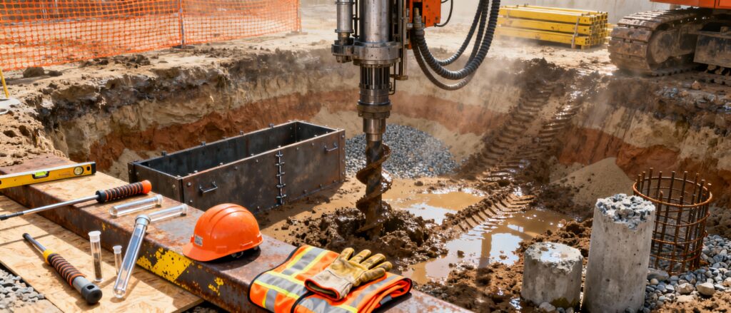 Fonaments especials, sondatges i perforacions 20h