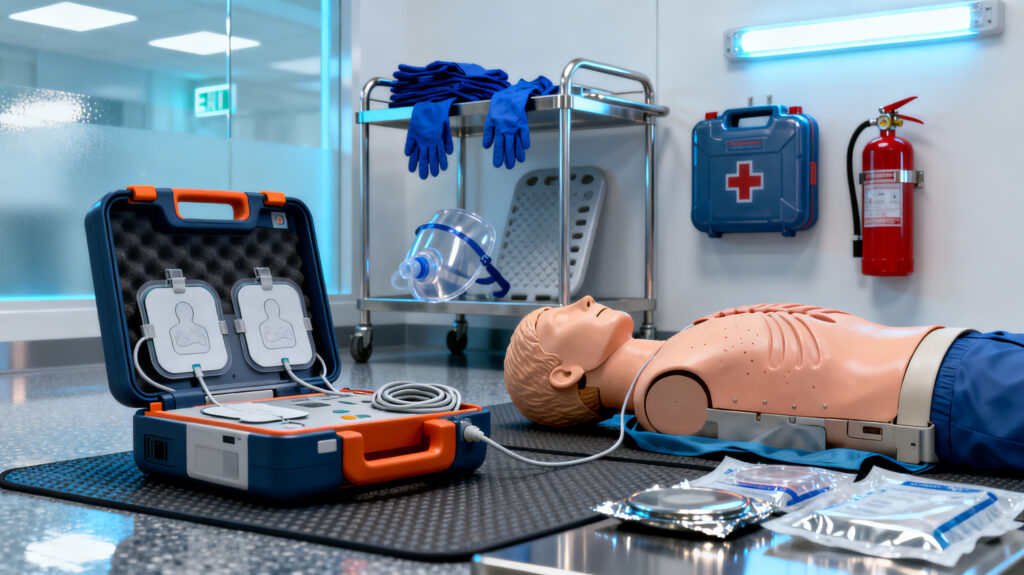 Formació bàsica en suport vital bàsic i ús del desfibril·lador extern automàtic (DEA) 6h