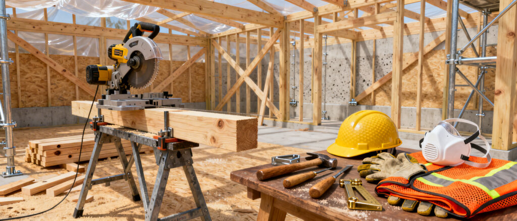 Muntador d'estructures de fusta 6h